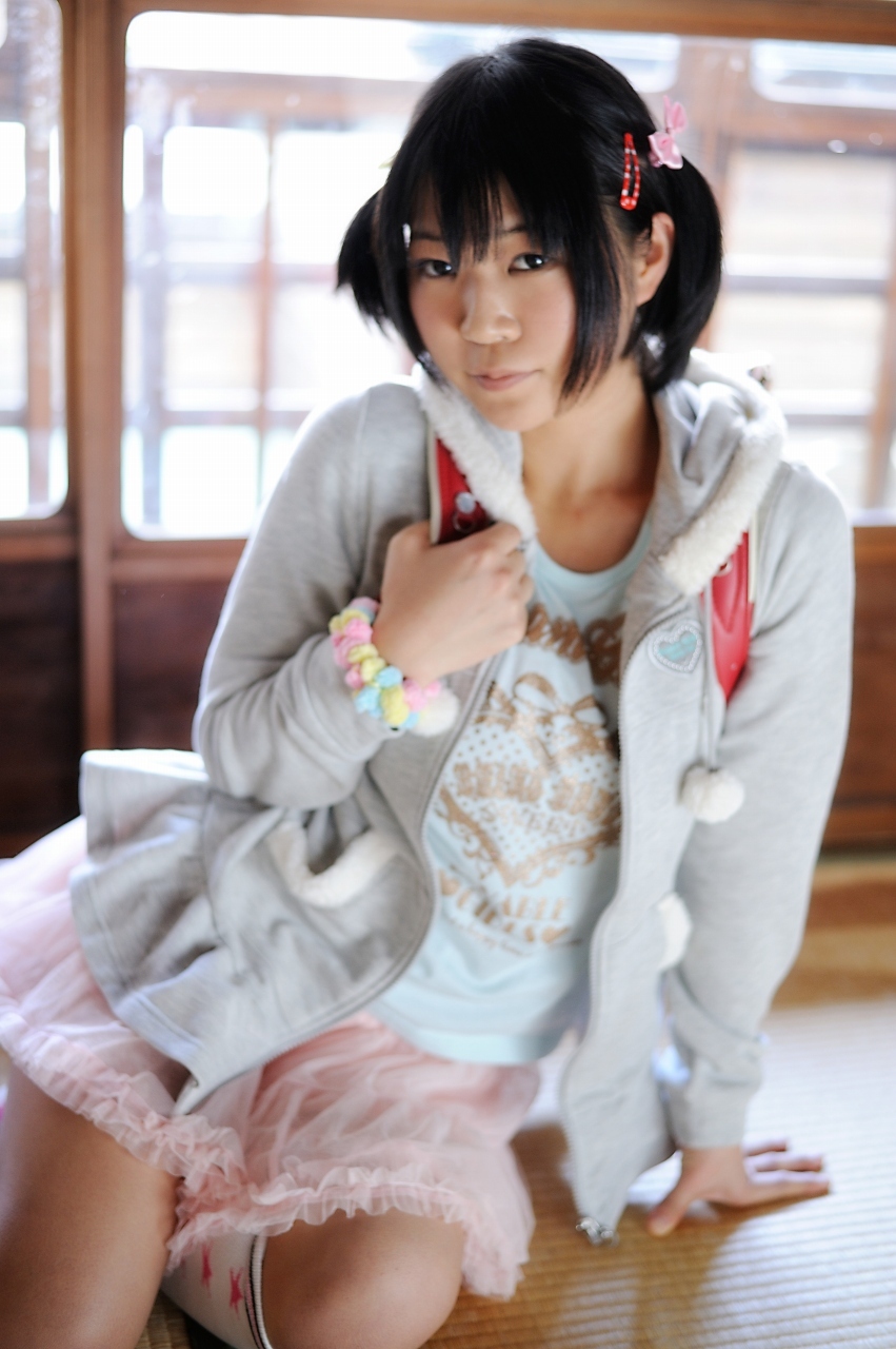 [Cosplay] Hot Flute Student - Pigtails & Perfect Ass